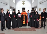 Сестры обители закончили Минское Духовное Училище
